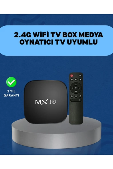 4K Medya Kutusu HDMI-USB Bağlantılı Android TV Çözümü ürün görseli 1