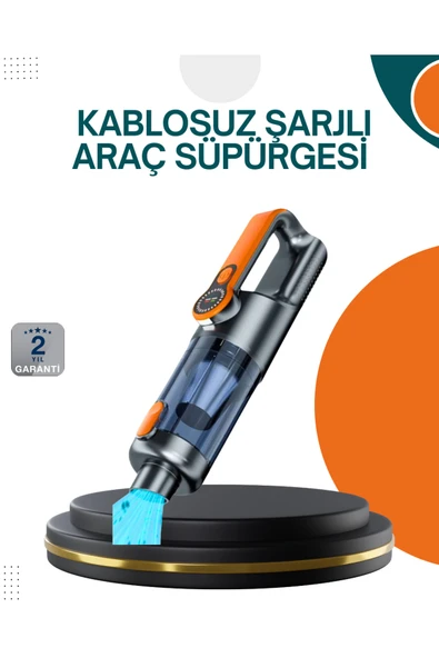 Kablosuz Vakumlu El Süpürgesi Güçlü Performans Çok Amaçlı ürün görseli 1