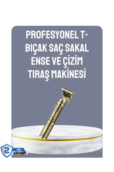 LCD Ekranlı Şarjlı Tıraş Makinesi Erkek Saç Sakal Kesme ürün görseli 1