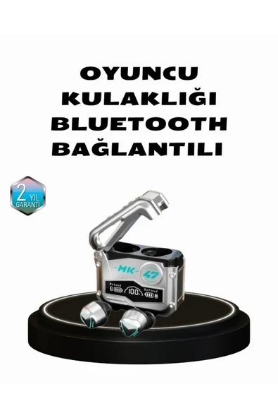 Kablosuz Spor Kulaklık  Düşük Gecikmeli Oyun Modu Powerbank Şarj Kutusu ürün görseli 1