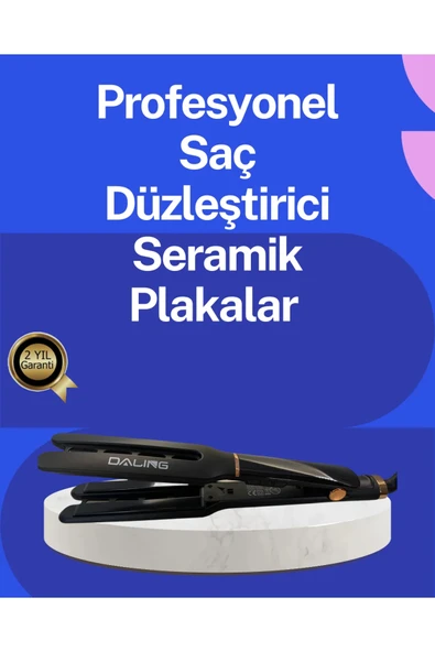 Kadın Saç Düzleştirici Seyahat Dostu 5 Kademeli Isı Kontrolü ürün görseli 1