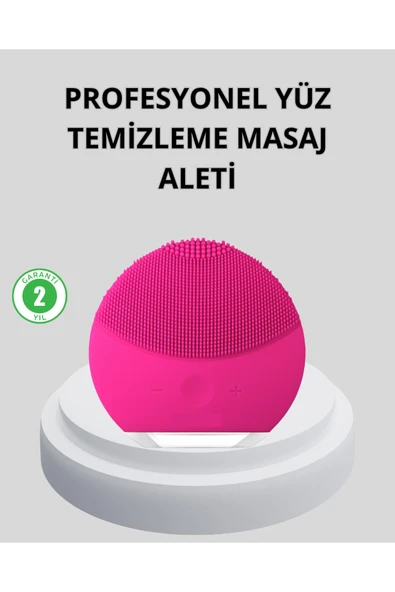 Şarjlı Su Geçirmez Yüz Temizleme ve Masaj Aleti – 3 Fonksiyonlu ürün görseli 1