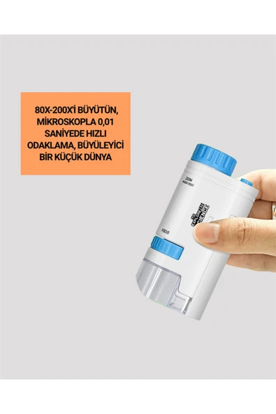 MİNİ ÇOCUK MİKROSKOBU - Resim 2