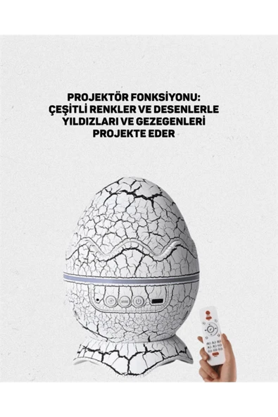 Dinazor Yumurta Gece Lambası ürün görseli 1