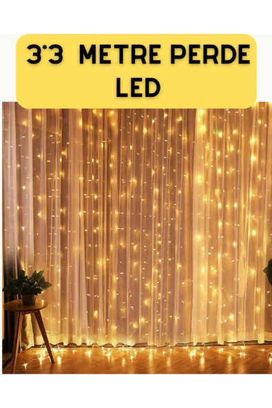 Şelale Tasarımlı Perde LED – Düğün ve Özel Gün Işıkları ürün görseli 1