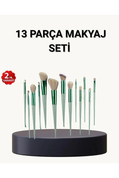 13’Lü Yumuşak Kıllı Makyaj Seti  Profesyonel Kalite, Hassas Ciltlere ürün görseli 1