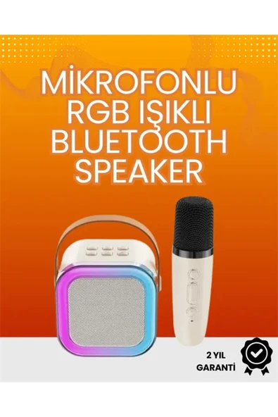 Yüksek Performanslı Kablosuz Karaoke Hoparlör ürün görseli 1