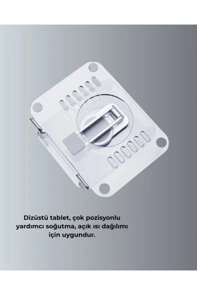 Çift Eksenli Ayarlanabilir Tablet Destek Standı - Resim 3