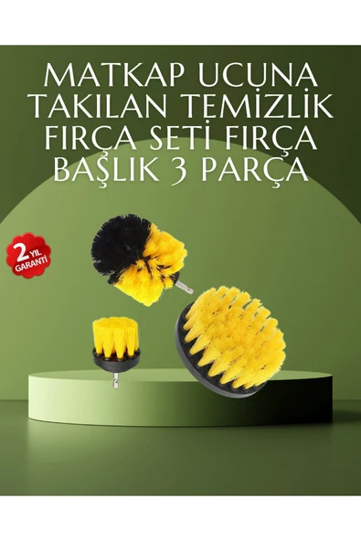 Matkap Ucu Temizlik Fırçası Seti Ev ve Araç İçin ürün görseli 1