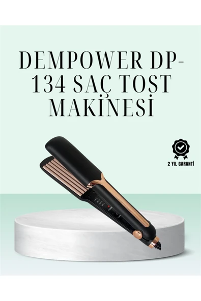 DEMPOWER DP-134 – Isı Ayarlı Saç Şekillendirme Deneyimi ürün görseli 1