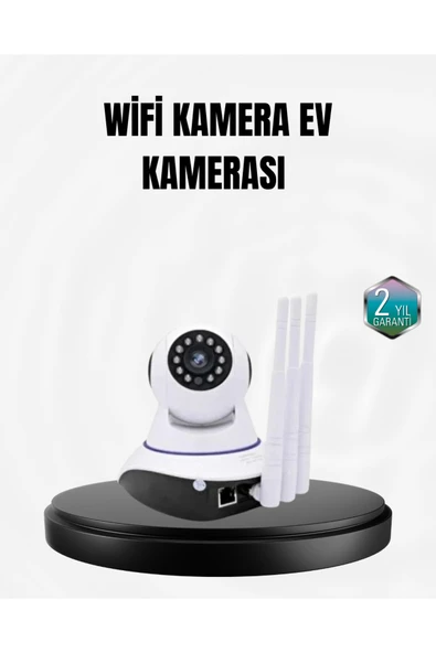 Akıllı IP Güvenlik Kamerası – 1080P HD, Gece Görüşlü, Hareket Algılamalı ürün görseli 1