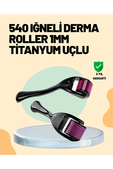 Cilt Yenileyici Derma Roller – Mikro İğneli Bakım Aracı ürün görseli 1
