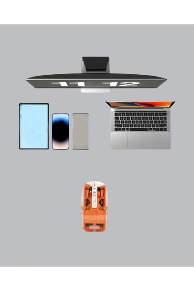 Çift Modlu Fare – USB Alıcılı ve Bluetooth Bağlantılı - Resim 4