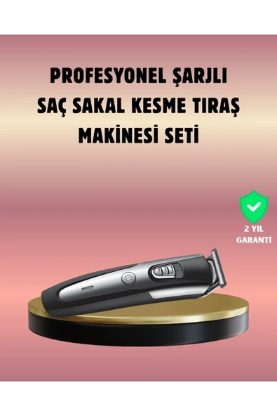 Şarjlı Saç Sakal Kesim Makinesi Detaylı Kesim İçin Hassas Başlıklı ürün görseli 1