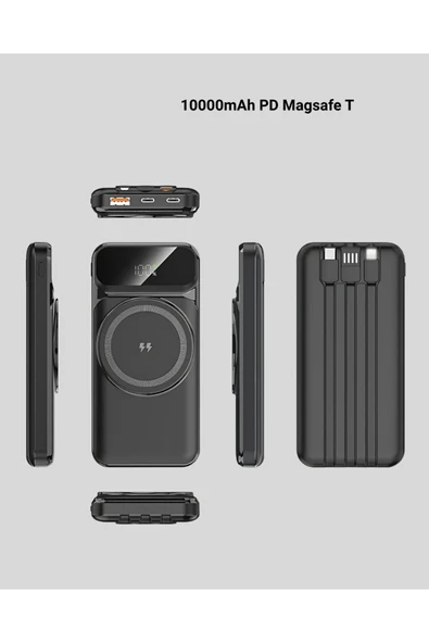 Kablosuz 10000 mAh Powerbank - Resim 2