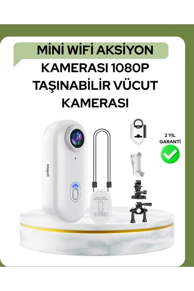 1080P WiFi Spor Kamerası Su Geçirmez Mini Aksiyon Kamera ürün görseli 1