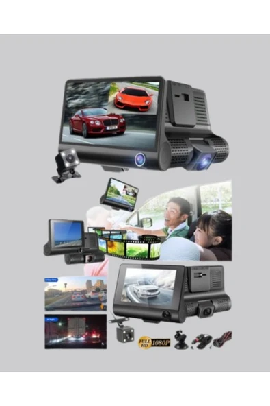 3 Kameralı Araç DVR - Resim 2