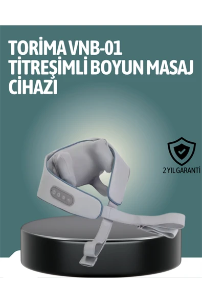 VNB-01 Şarjlı Isıtmalı Boyun ve Omuz Masaj Cihazı ürün görseli 1