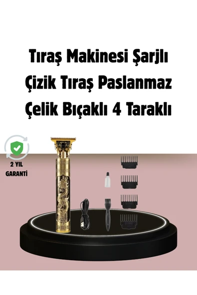 Şarjlı Titanyum Bıçaklı Saç Kesme Makinesi ürün görseli 1