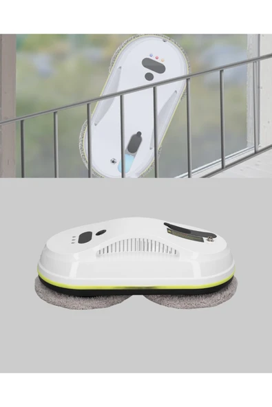 Çift Diskli Güvenli Otomatik Cam Silme Robotu - Resim 5