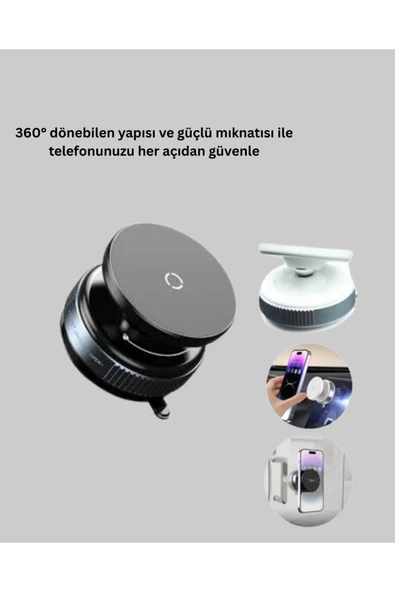 SVL-SHOP 16 Mıknatıslı Araç Telefon Tutucu Kaymaz (191905) ve Güvenli ürün görseli 1