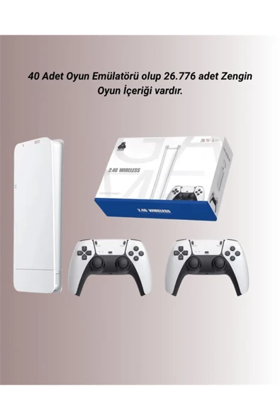 4K Destekli Bluetooth Retro Oyun Konsolu – M15 Modeli ürün görseli 1