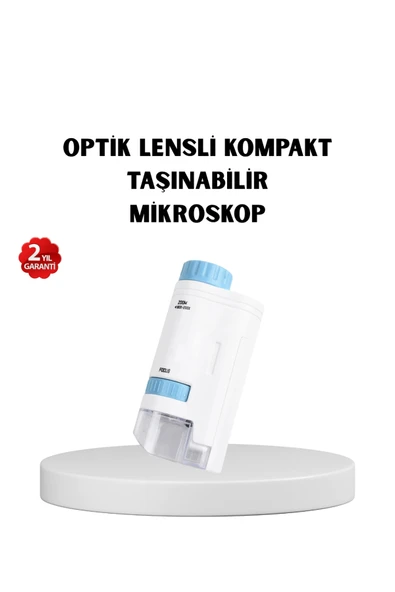 LED Işıklı Mikroskop 80X200X Zoom Eğitici Bilim Seti ve Taşınabilir ürün görseli 1