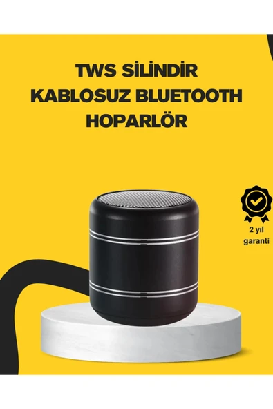 Mini Alüminyum Bluetooth Hoparlör Yüksek Bas Performansı ürün görseli 1