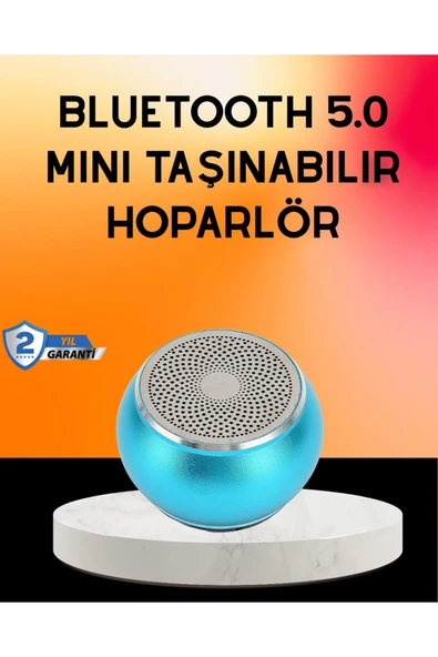 Taşınabilir Bluetooth Hoparlör | Dış Mekân Seyahat İçin İdeal ürün görseli 1