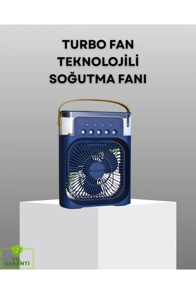 Turbo Teknolojili Ayarlanabilir Sessiz Masa ve Ofis Fanı ürün görseli 1