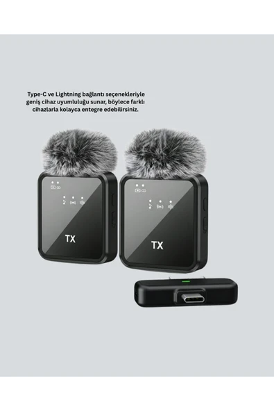 F15 YAKA MİKROFON - Resim 3