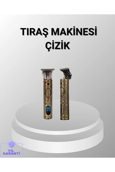 Şarjlı Kablosuz Tıraş Makinesi – 1800 mAh Batarya, Uzun Pil Ömrü, Profesyonel Sessiz Motor ürün görseli 1