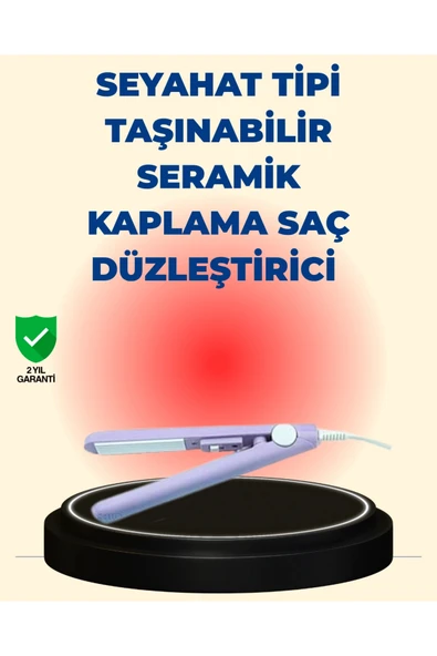 2’si 1 Arada Saç Düzleştirici ve Bukle Maşası – Düz ve Kıvırcık Saçlara Uygun Çok Yönlü Kullanım ürün görseli 1