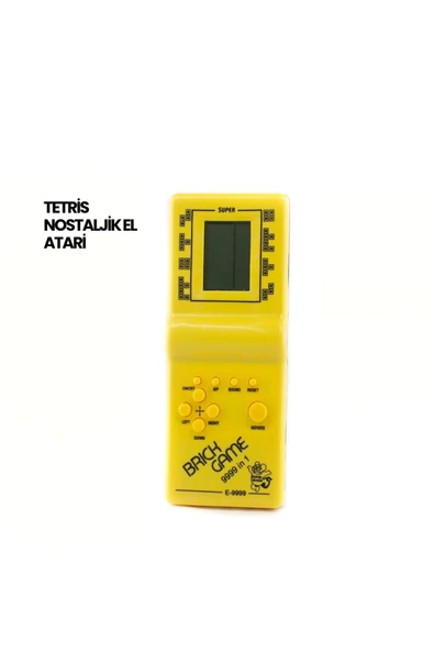 Klasik Gameboy Tetris Oyunu – Taşınabilir Pil ile Çalışan Retro El Konsolu ürün görseli 1