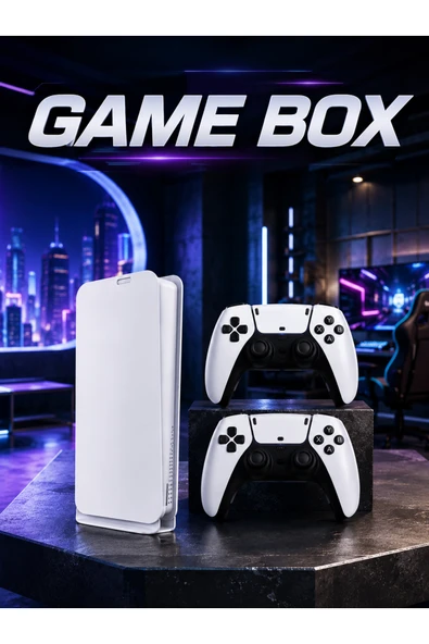 Game Box 3D Çift Oyun Kollu 4K HD Ekran 20000'den Fazla Oyun Seçeneği 2.4G Kablosuz ürün görseli 1