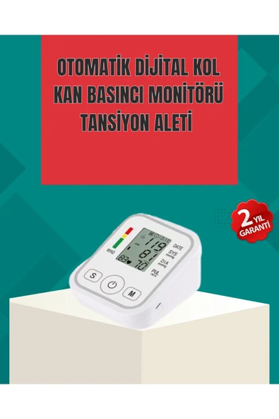 Kol Tipi LCD Ekranlı Elektronik Tansiyon Monitörü ürün görseli 1