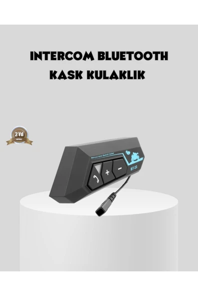 BT22 Kask İçi Bluetooth Kulaklık Hızlı Eşleşme ve Gürültü Önleyici Mikrofon ürün görseli 1