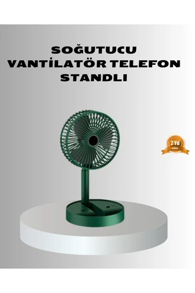 Şarjlı Katlanabilir Mini Fan – 3 Kademe Hız Ayarı, Taşınabilir Tasarım ürün görseli 1
