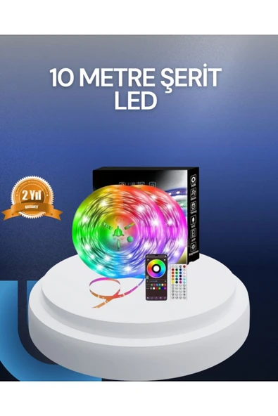 10 Metre USB Smart Şerit Led Kumandalı Telefon Kontrollü ürün görseli 1