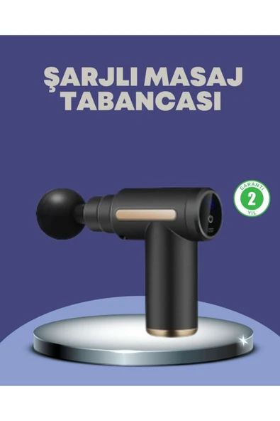 Sporcu Kas Masaj Tabancası 6 Kademe Güçlü Titreşim 4 Başlık Şarjlı Masaj Aleti ürün görseli 1