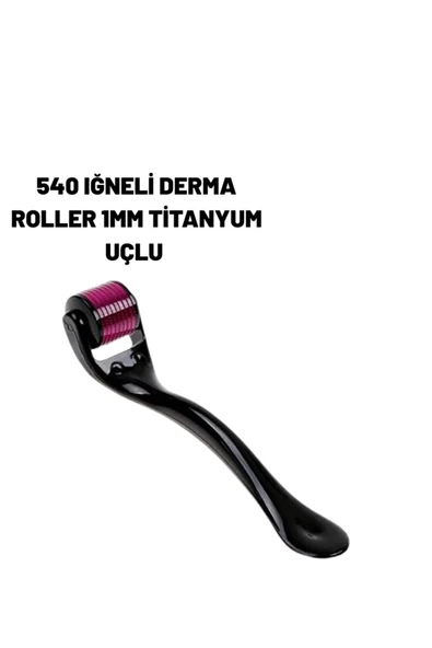 Ev Tipi Mikro İğneli Cilt Bakım Aleti – 1 mm Titanyum Roller ürün görseli 1