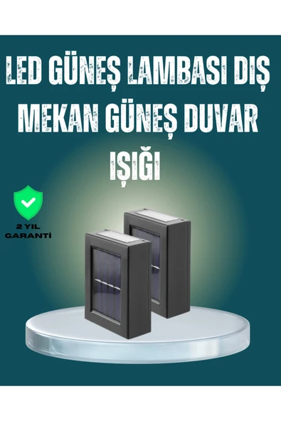 Suya Dayanıklı Güneş Enerjili Bahçe Lambası ürün görseli 1