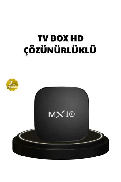 MX Box S 4K Android TV Box – Google Asistan, Dolby Ses, 8 GB Hafıza, Chromecast Desteği ürün görseli 1