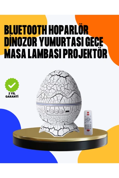 Yüksek Çözünürlüklü LED Galaksi Projektör + 19 Sesli Uyku Makinesi ürün görseli 1
