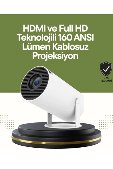 HDMI ve USB Girişli Uzun Ömürlü Ampullü Projeksiyon ürün görseli 1