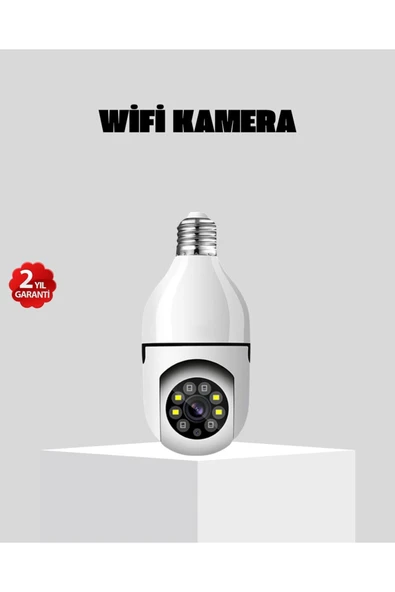 Akıllı Duy Kamera 360 Derece Dönebilir ve PTZ Teknolojili ürün görseli 1