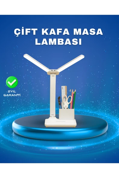 3’ü 1 Arada Çok Amaçlı Masa Lambası | Göz Yormayan Işık, Organizer Tasarım ürün görseli 1