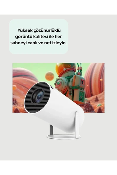 Kablosuz Bağlantılı Ultra Pro Projeksiyon - Resim 2