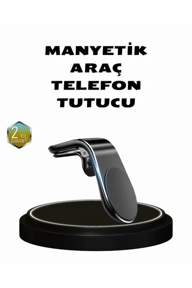 360° Dönebilen Manyetik Araç Telefon Tutucu Sarsıntısız ve Şık Tasarımlı ürün görseli 1