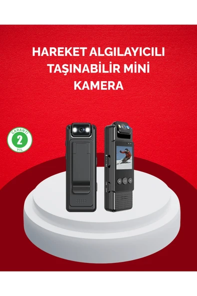 Mini Kamera 1080P Full HD Taşınabilir Güvenlik ve Kayıt Cihazı ürün görseli 1
